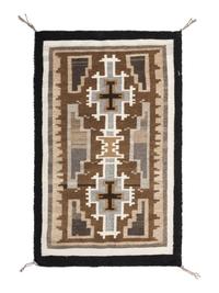 Navajo Two Grey Hills Weaving / Rug