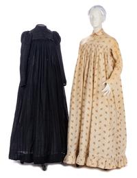 Two Cotton Day/Home Dresses, 1890s
