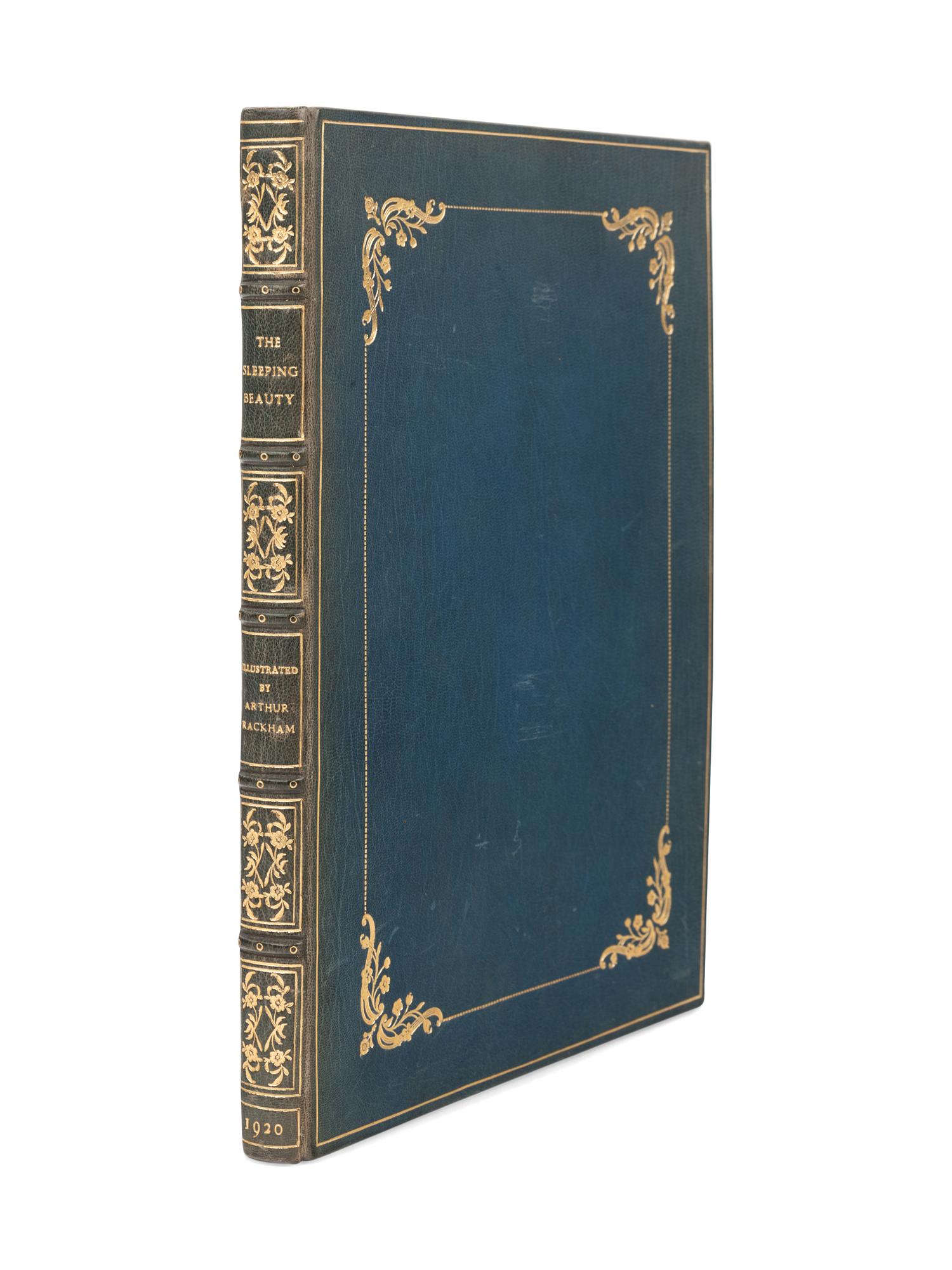 [ILLUSTRATED BOOKS]. RACKHAM, Arthur (1867-1939), illustrator. -- EVANS, Charles Seddon (1883-1944). The Sleeping Beauty. London and Philadelphia: William Heinemann and J. P. Lippincott Co., 1920.