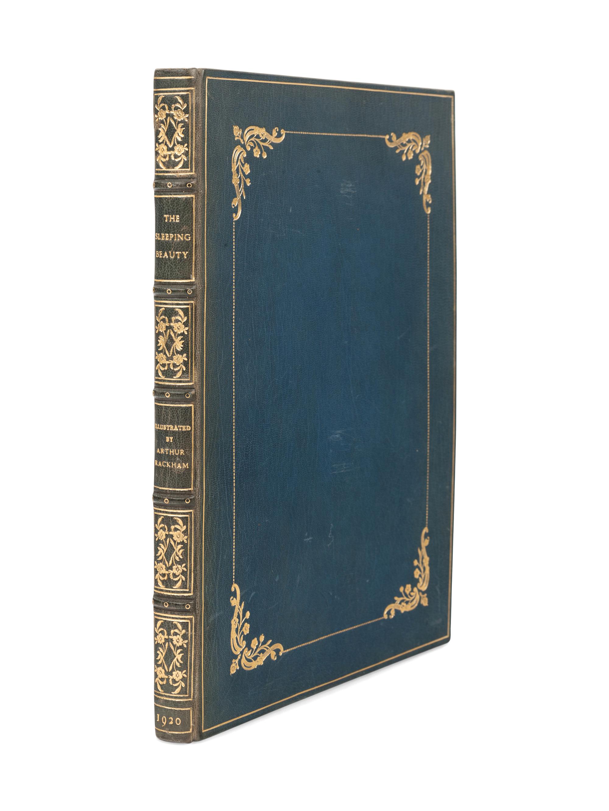 [ILLUSTRATED BOOKS]. RACKHAM, Arthur (1867-1939), illustrator. -- EVANS, Charles Seddon (1883-1944). The Sleeping Beauty. London and Philadelphia: William Heinemann and J. P. Lippincott Co., 1920.