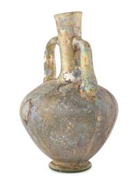 An Early Islamic Glass Flask