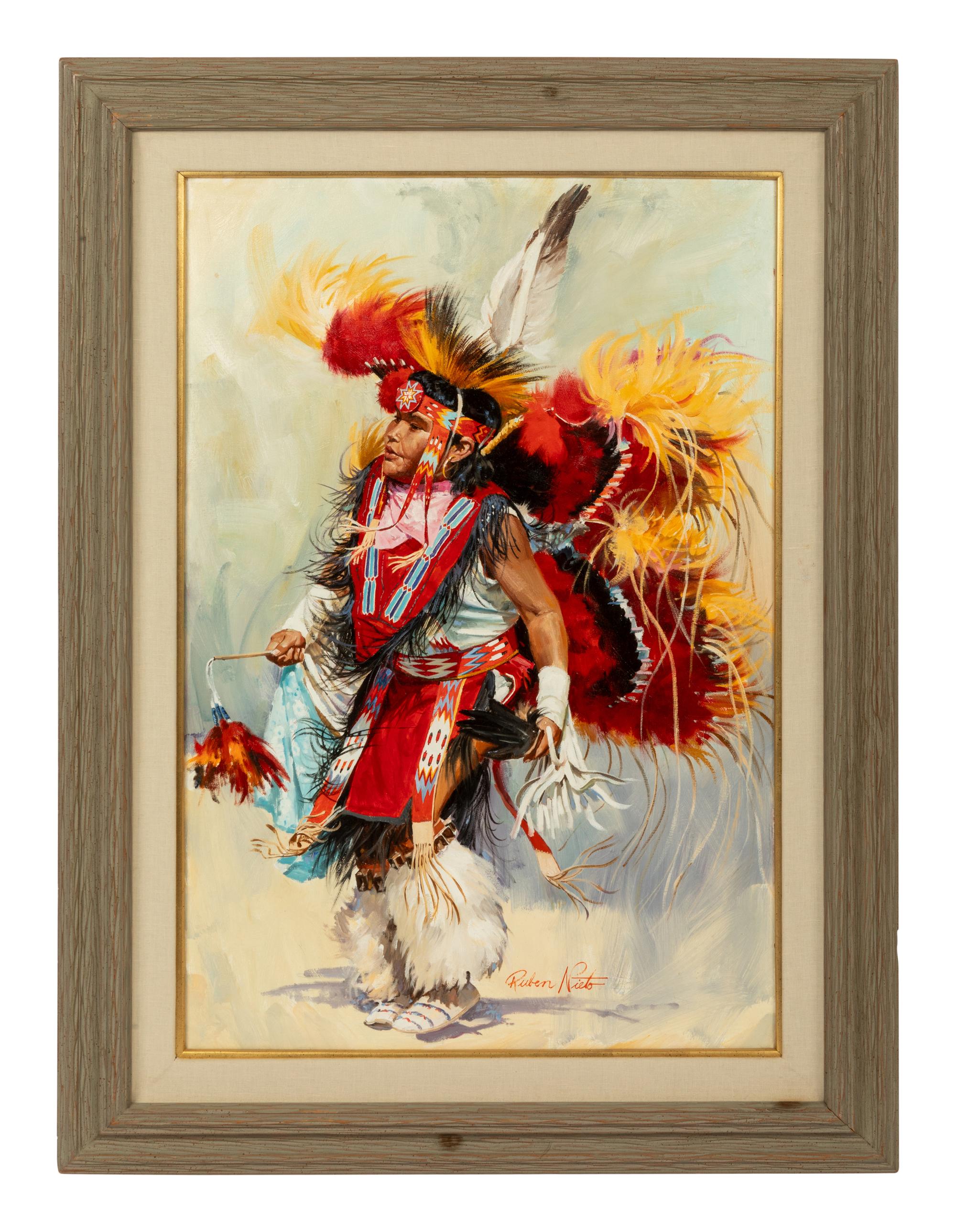 Young Sioux Dancer
