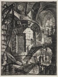Plate I and Plate III from Carceri d'Invenzione