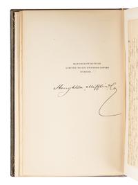 [BINDINGS]. THOREAU, Henry David (1817-1862). The Writings of Henry David Thoreau. Boston and New York: Houghton Mifflin and Company, 1906.