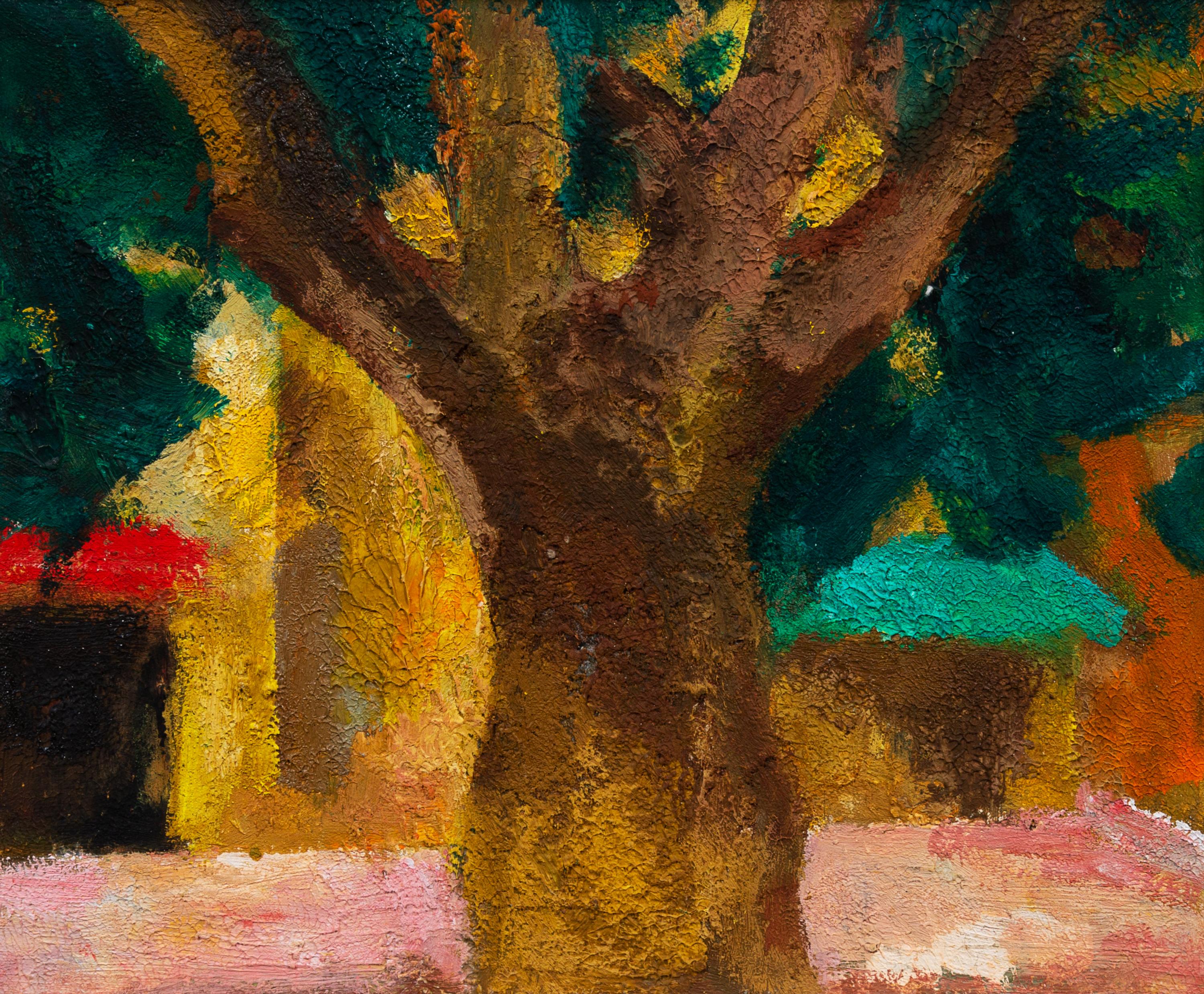 Miguel Villa Bassols, (Spanish, 1901-1988), Poblo de Segur 12, 1983
