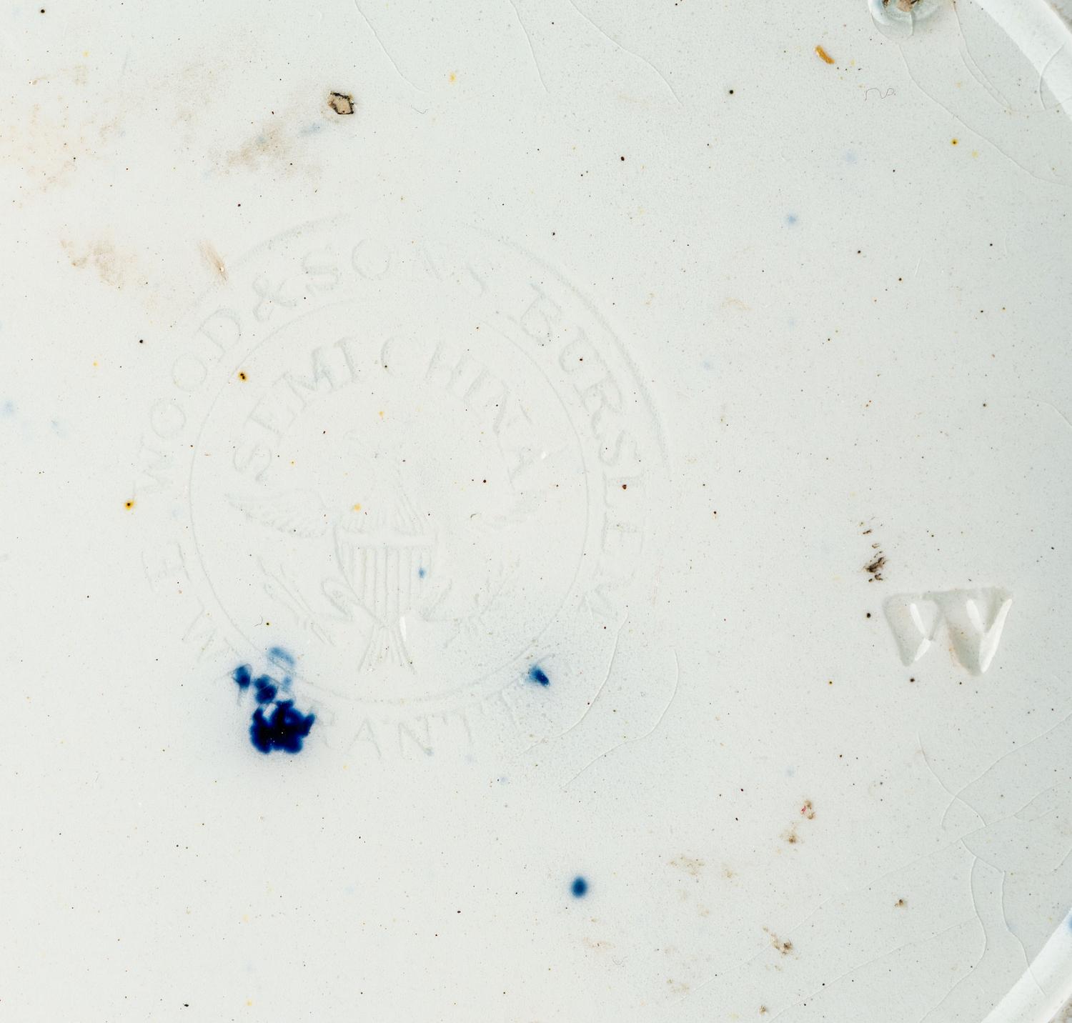 Five Historic Blue Staffordshire Articles
