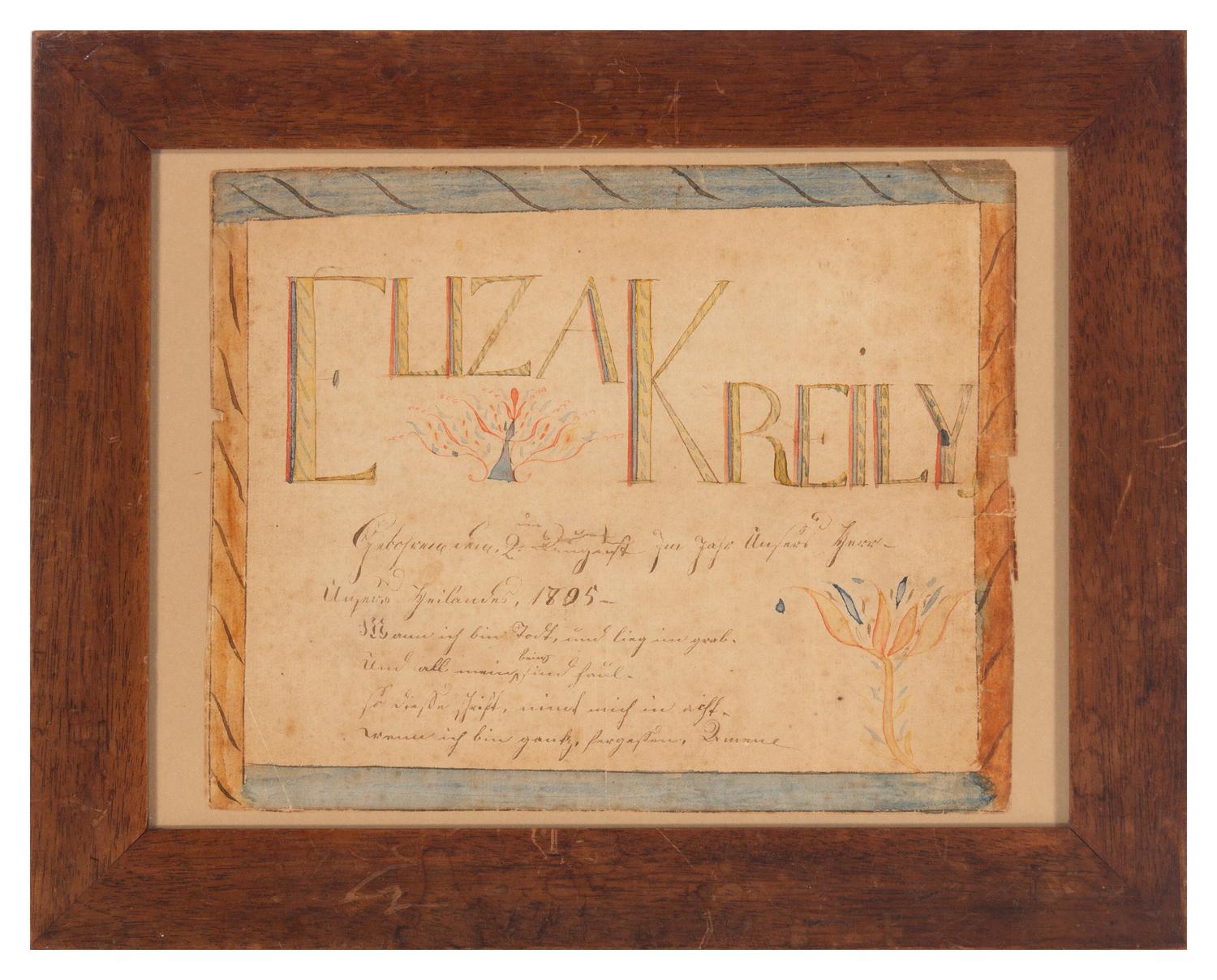 American School, Late 18th Century
