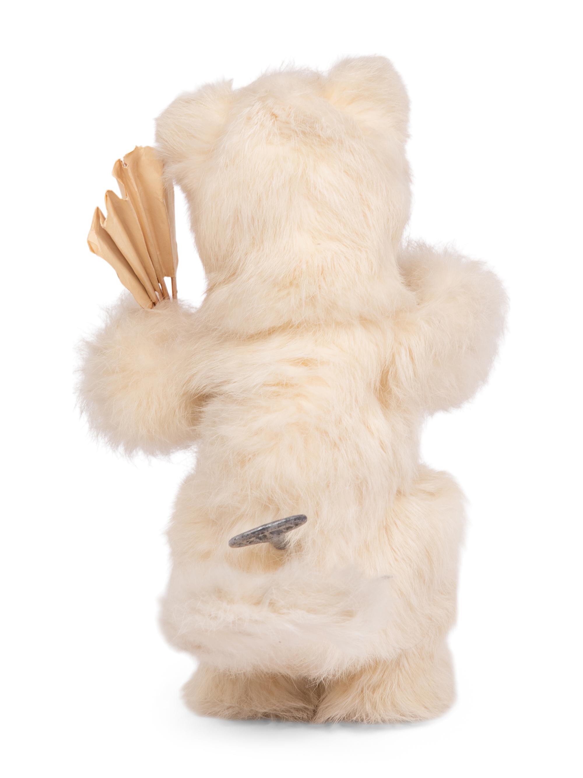 A Cat with Fan Automaton by Roullet & Decamps
