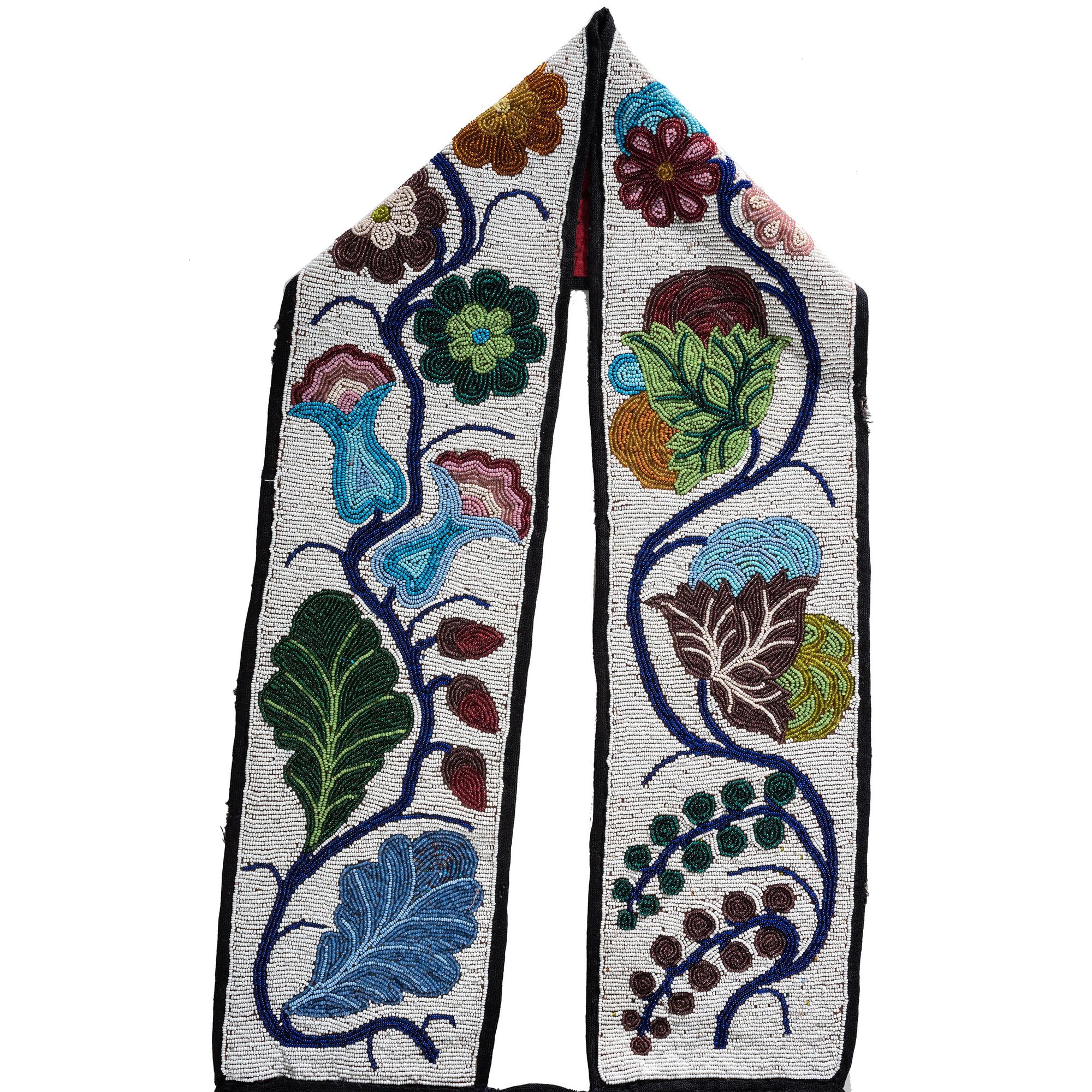 Anishinaabe Beaded Bandolier Bag