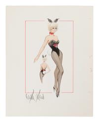 Playboy Illustration by Edith Head, 1970s
