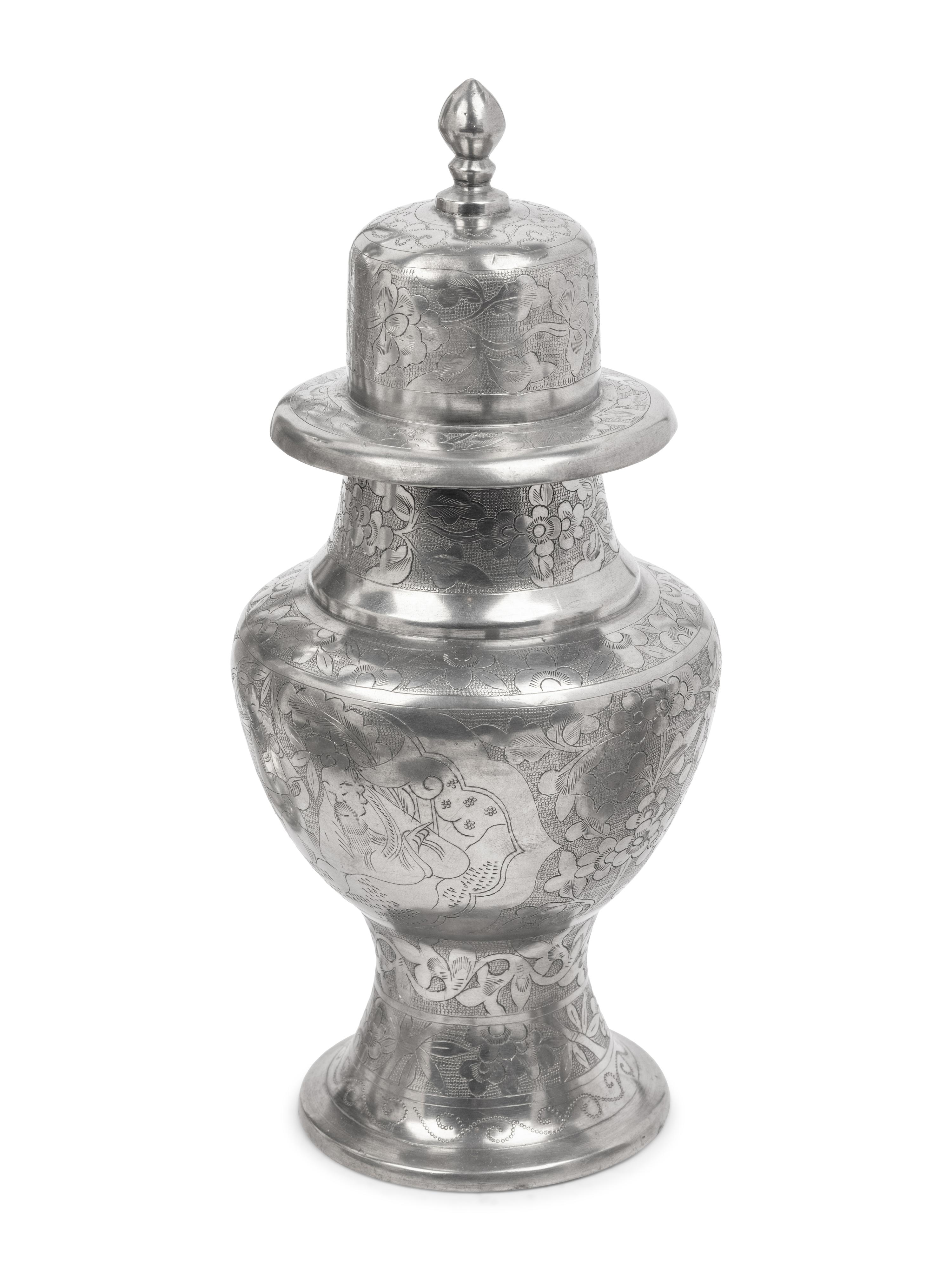 A Group of Assorted Pewter Articles