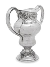 An American Silver Two-Handle Cup