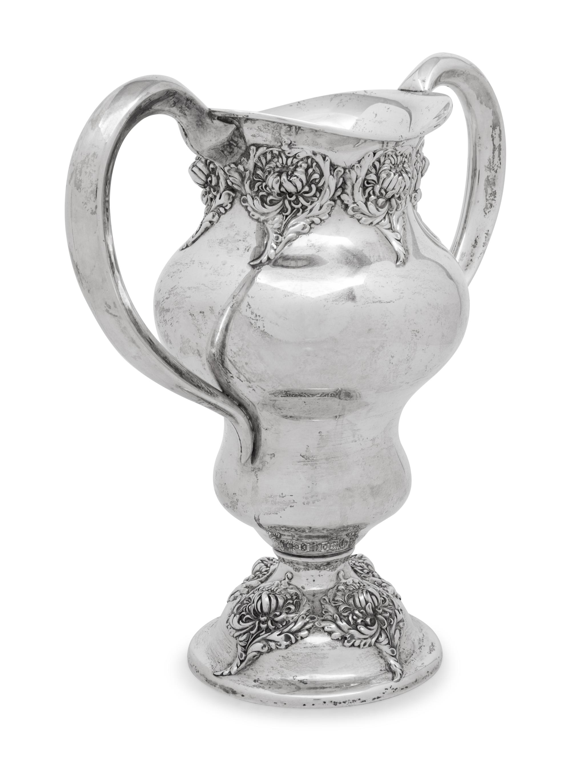 An American Silver Two-Handle Cup