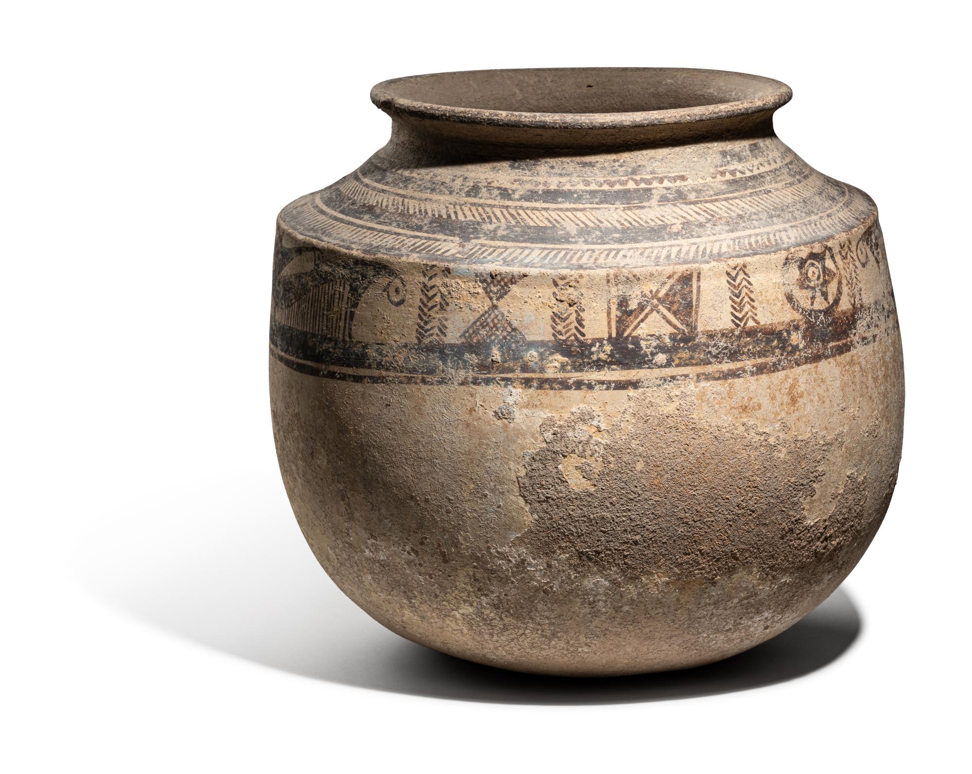 An Iranian Pottery Jar