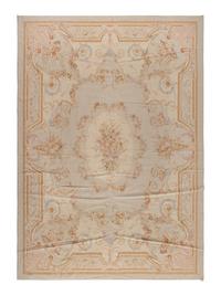 An Aubusson Style Wool Rug