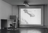 Four works from Studio Projections, 1979 (Number 17, Car Crash; Number 22, Beauty Treatment; Number A1, Village ; and Number A3, Dust Storm); printed 2013