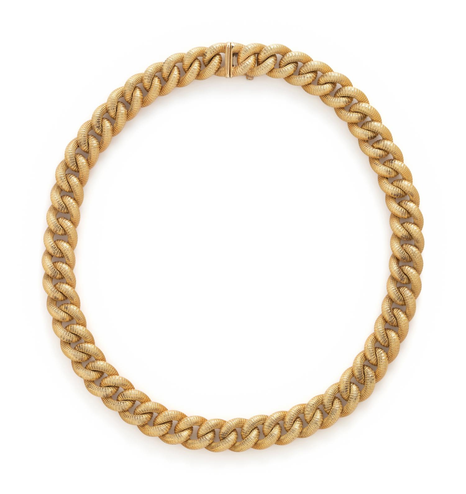 YELLOW GOLD NECKLACE
