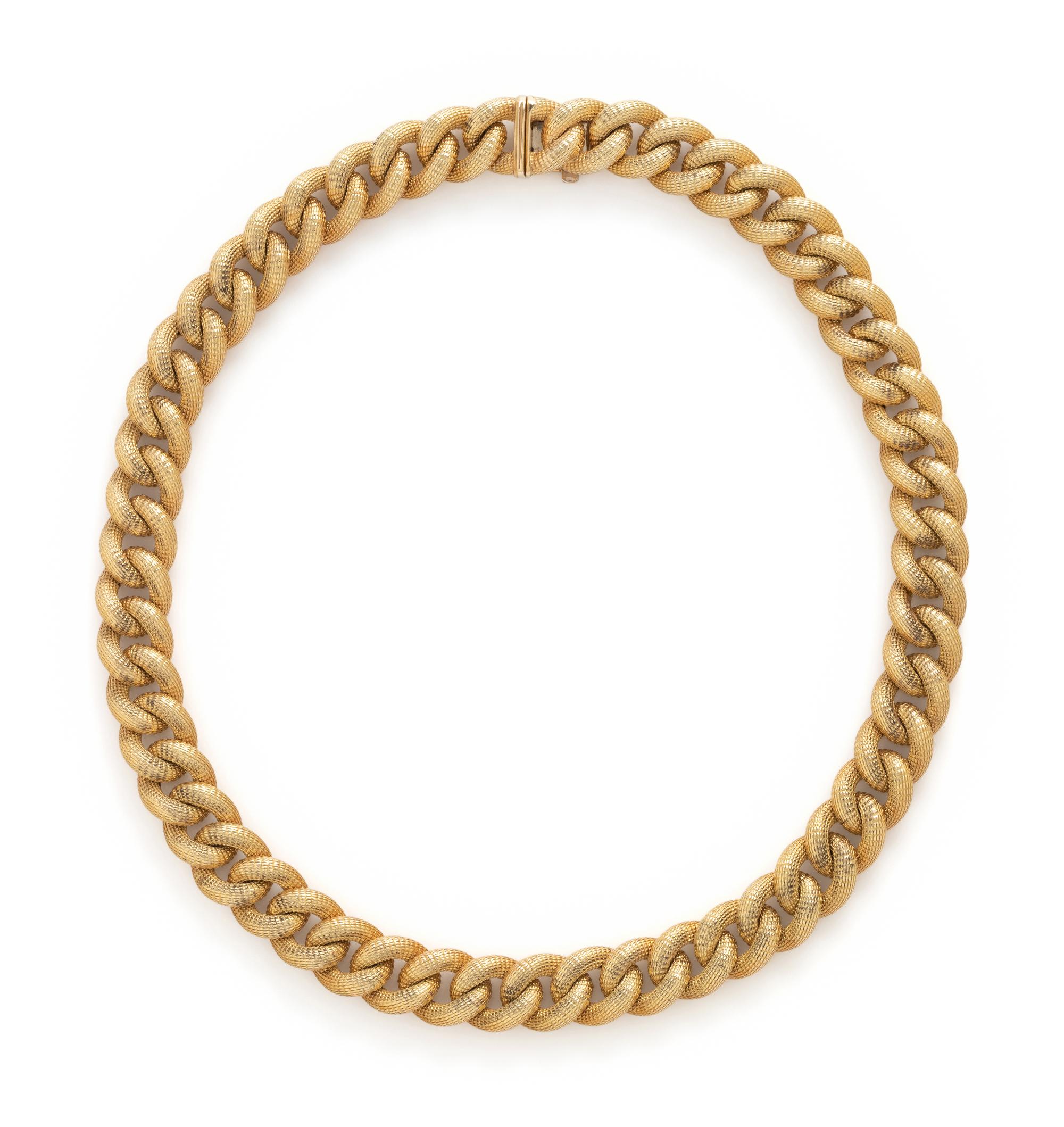 YELLOW GOLD NECKLACE