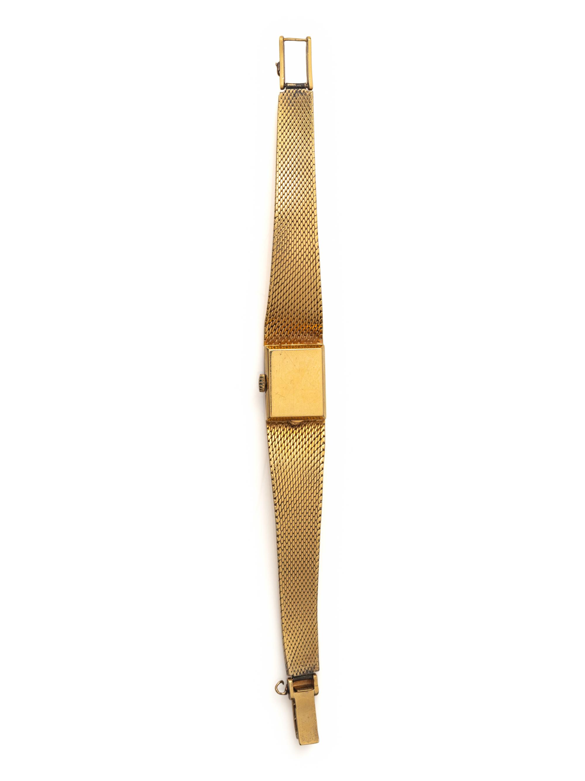 OMEGA, 18K YELLOW GOLD WATCH