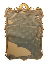 A George II Style Giltwood Mirror