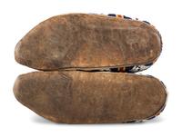 Sioux Beaded Hide Moccasins