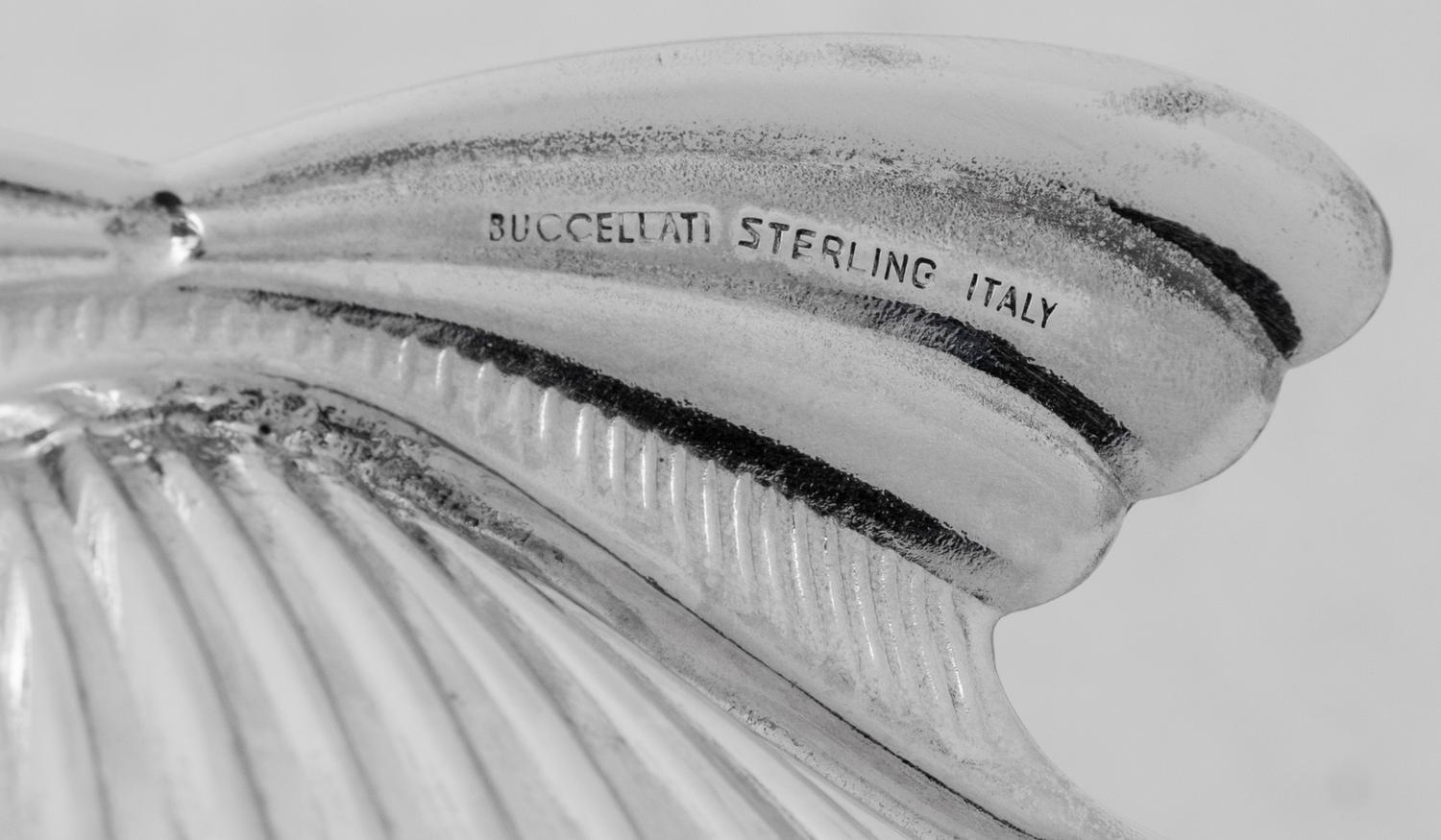 A Group of Five Buccellati Silver Dishes