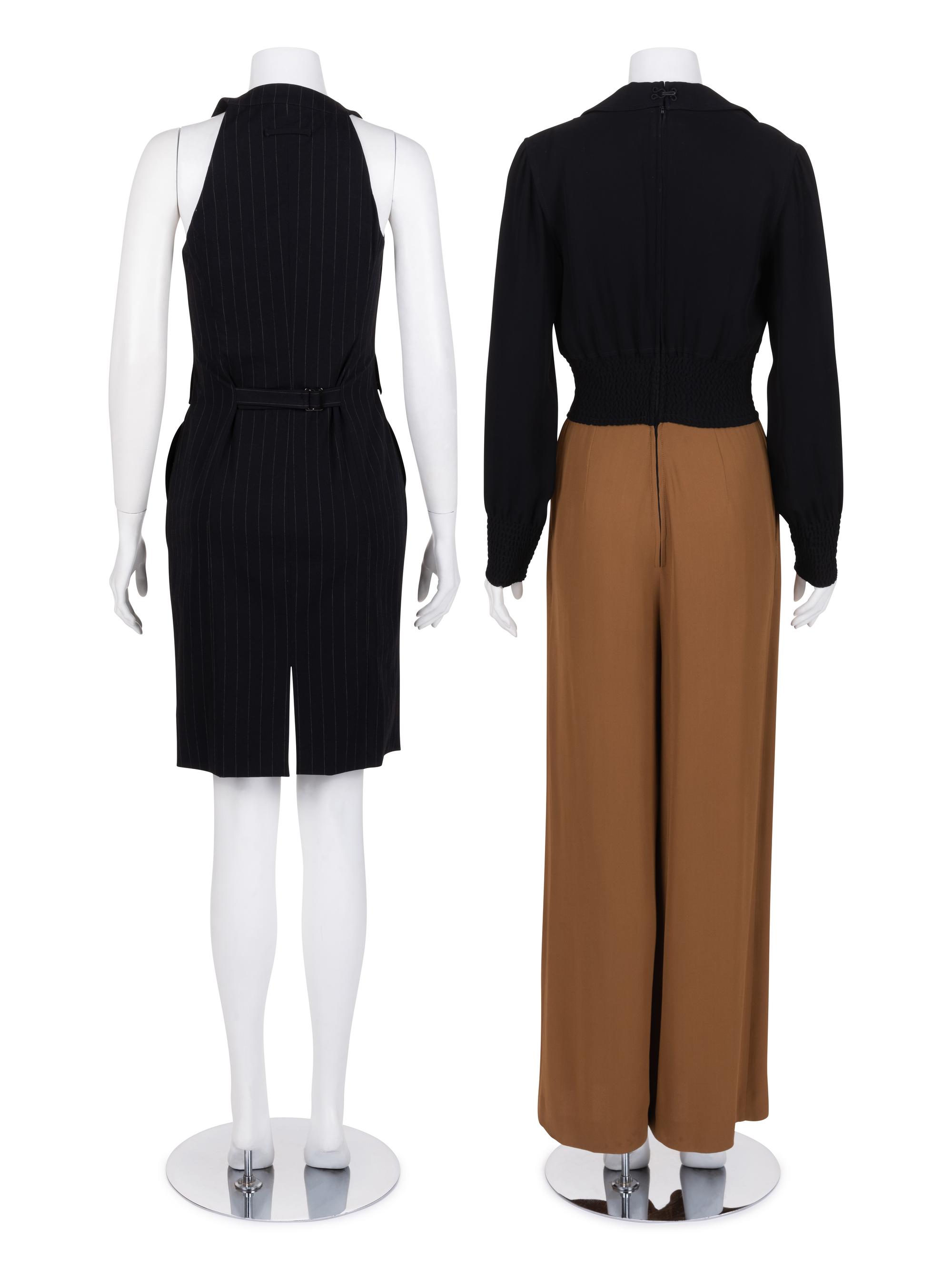Two Jean Paul Gaultier Items: One Jumpsuit and One Dress, 1990-2000s