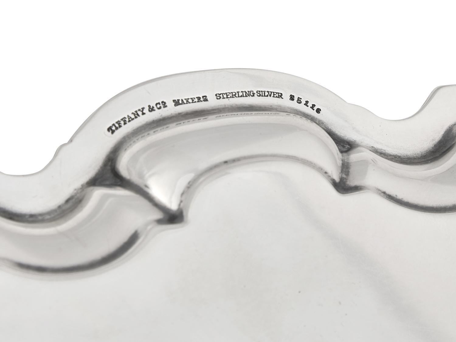 A Tiffany and Co. Silver Salver