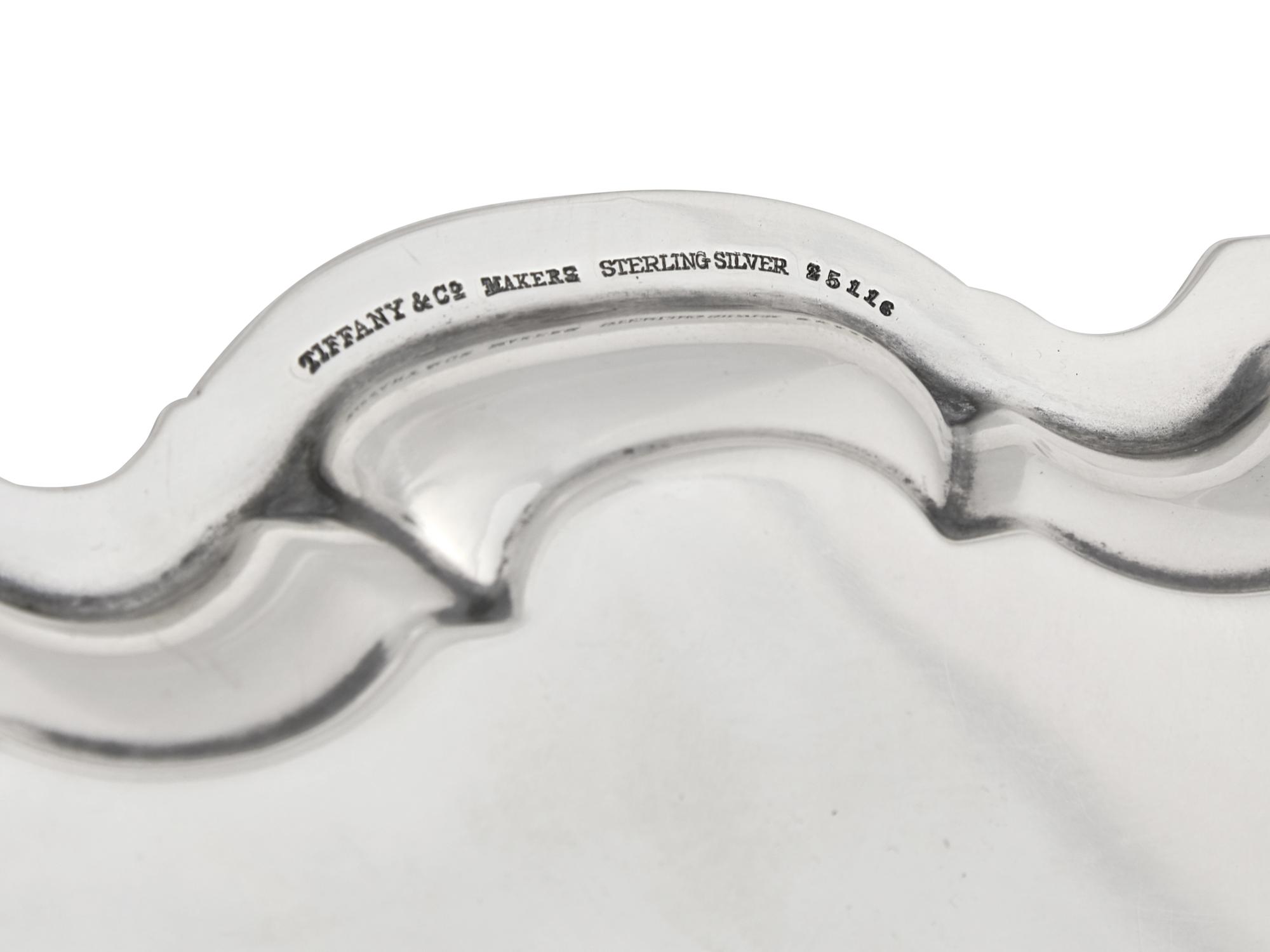 A Tiffany and Co. Silver Salver
