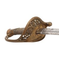 US Model 1850 Foot Officer's Sword Inscribed to CHT - Charles H. Tobey of the 58th Mass Volunteers - WIA at Spotsylvania and Petersburg, POW Petersburg