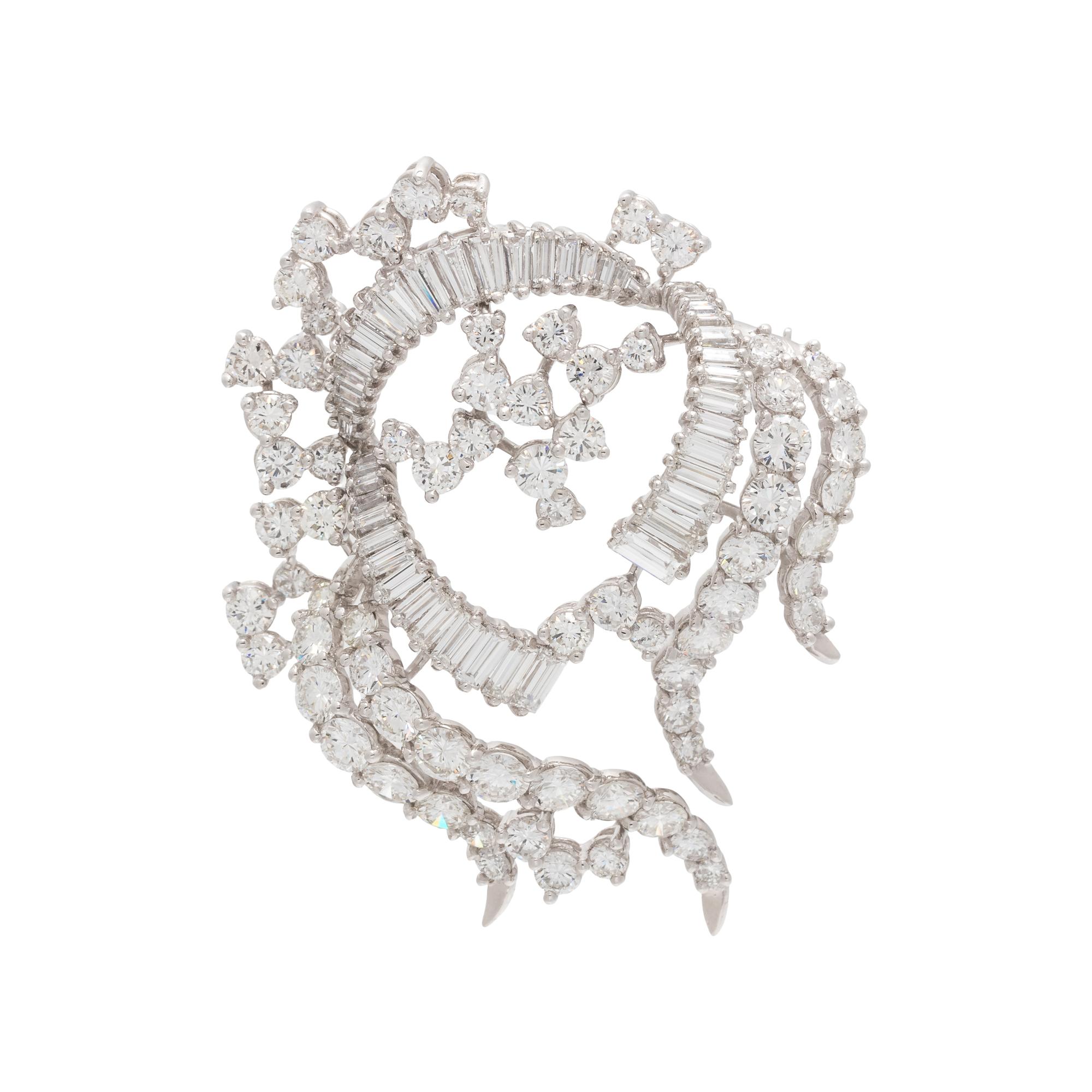 DIAMOND BROOCH