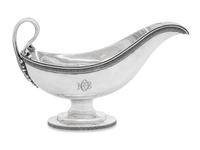 A Tiffany and Co. Silver Sauce Boat