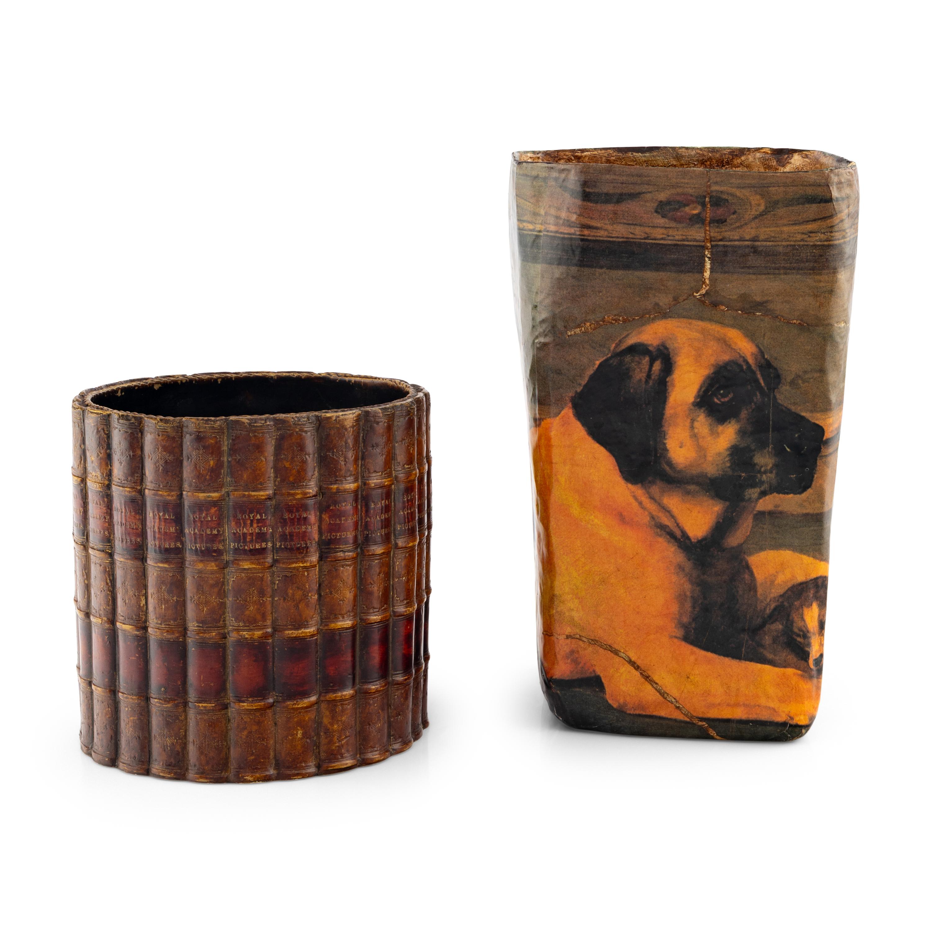 Two Wastepaper Baskets