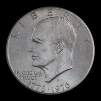 A United States 1976-D Eisenhower: Type 2 $1 Coin — NGC GRADED MS66