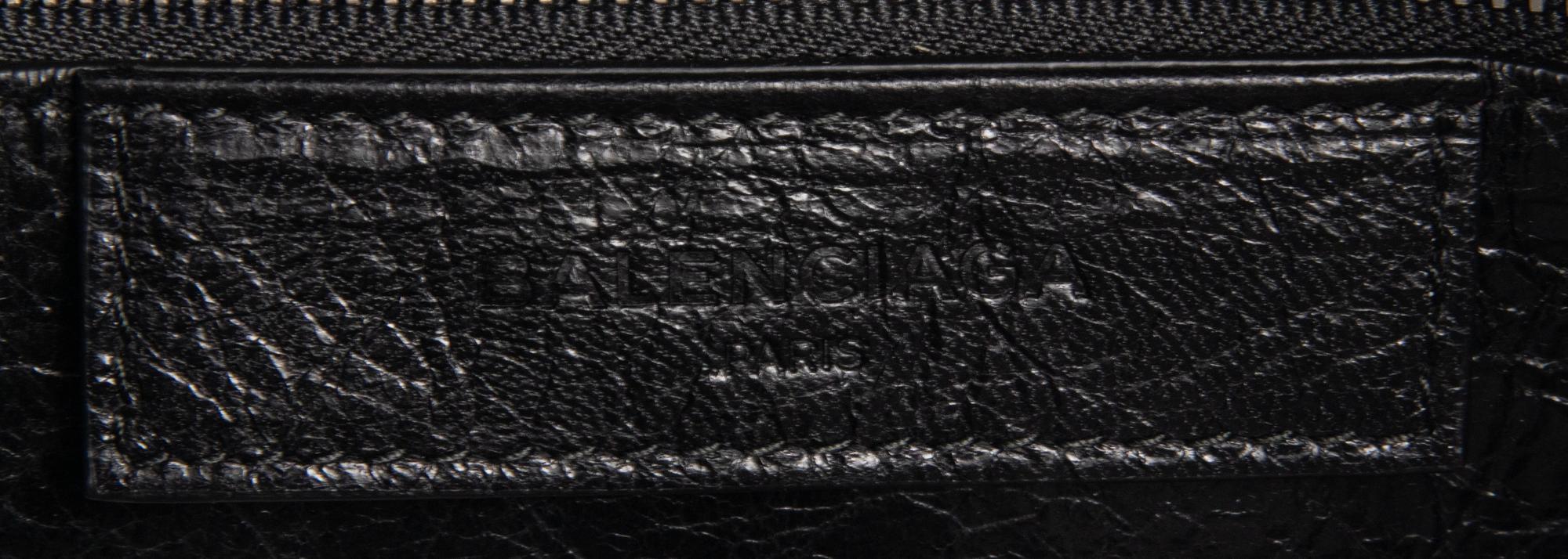 BALENCIAGA, LARGE LEATHER SHOPPER TOTE