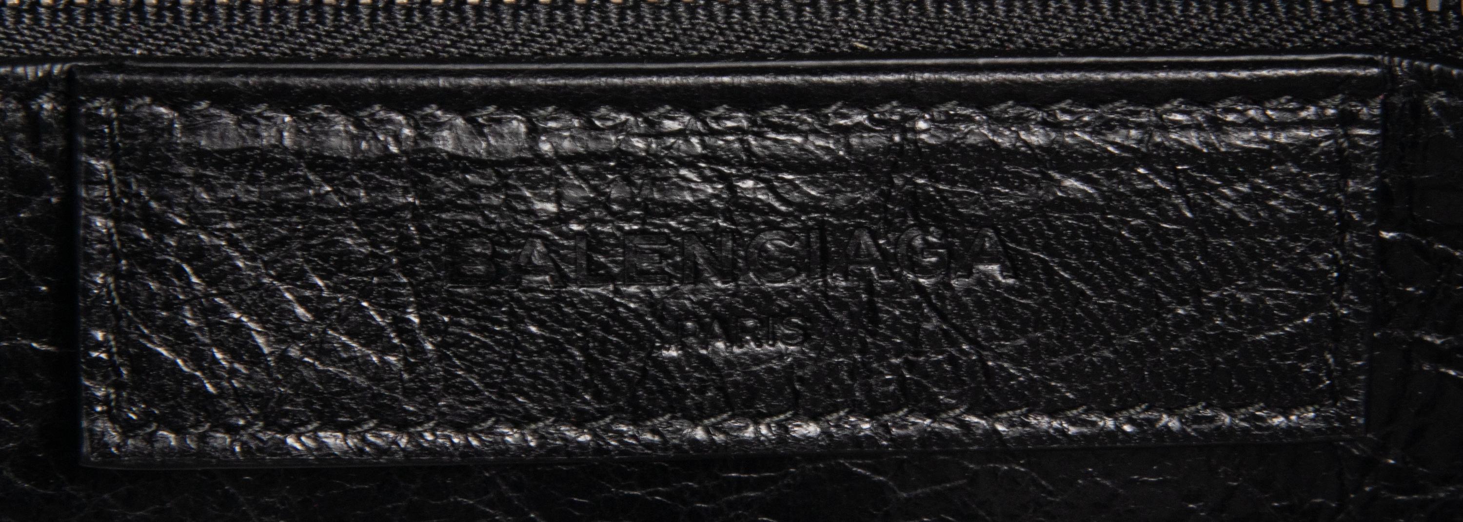 BALENCIAGA, LARGE LEATHER SHOPPER TOTE
