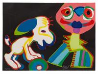 Karel Appel, (Dutch, 1921-2006), Circus (Volume II), 1978 (a group of ten prints)