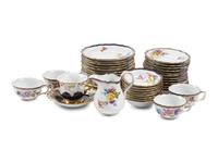A Meissen Porcelain Dinner Service