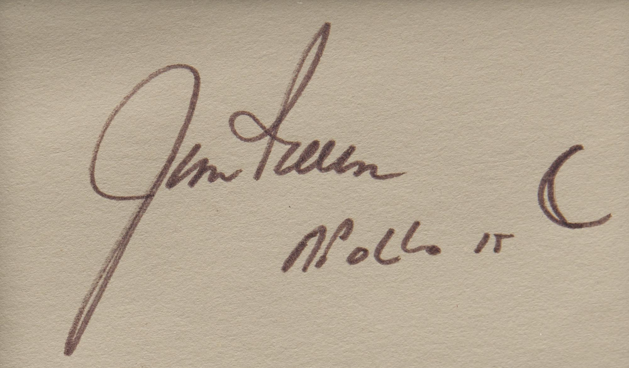 [Travel & Exploration] Group of 12 Signatures of NASA Apollo Missions Moonwalkers