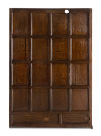 A Group of Elizabethan Oak Room Panels from Whitehall, Shrewsbury
