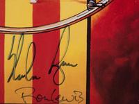 A Group of Hall of Fame Pitcher Signed Autograph Ron Lewis Prints (Including 300 Wins Print, Beckett Authentication Services Letters BAS Certified),