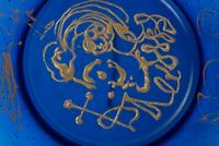 Two Salvador Dali Pâte de Verre Plates by Daum