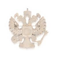 A CHANEL DOUBLE-HEADED EAGLE BROOCH