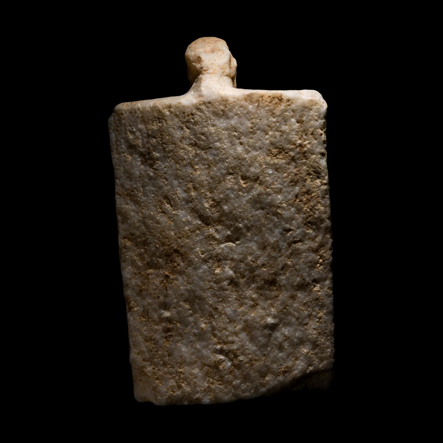 A Roman Marble Seated Cybele