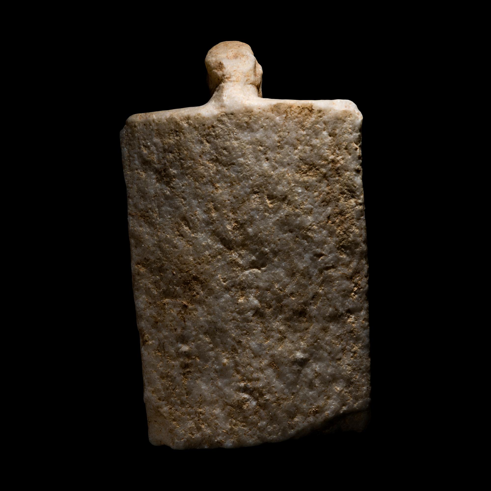 A Roman Marble Seated Cybele