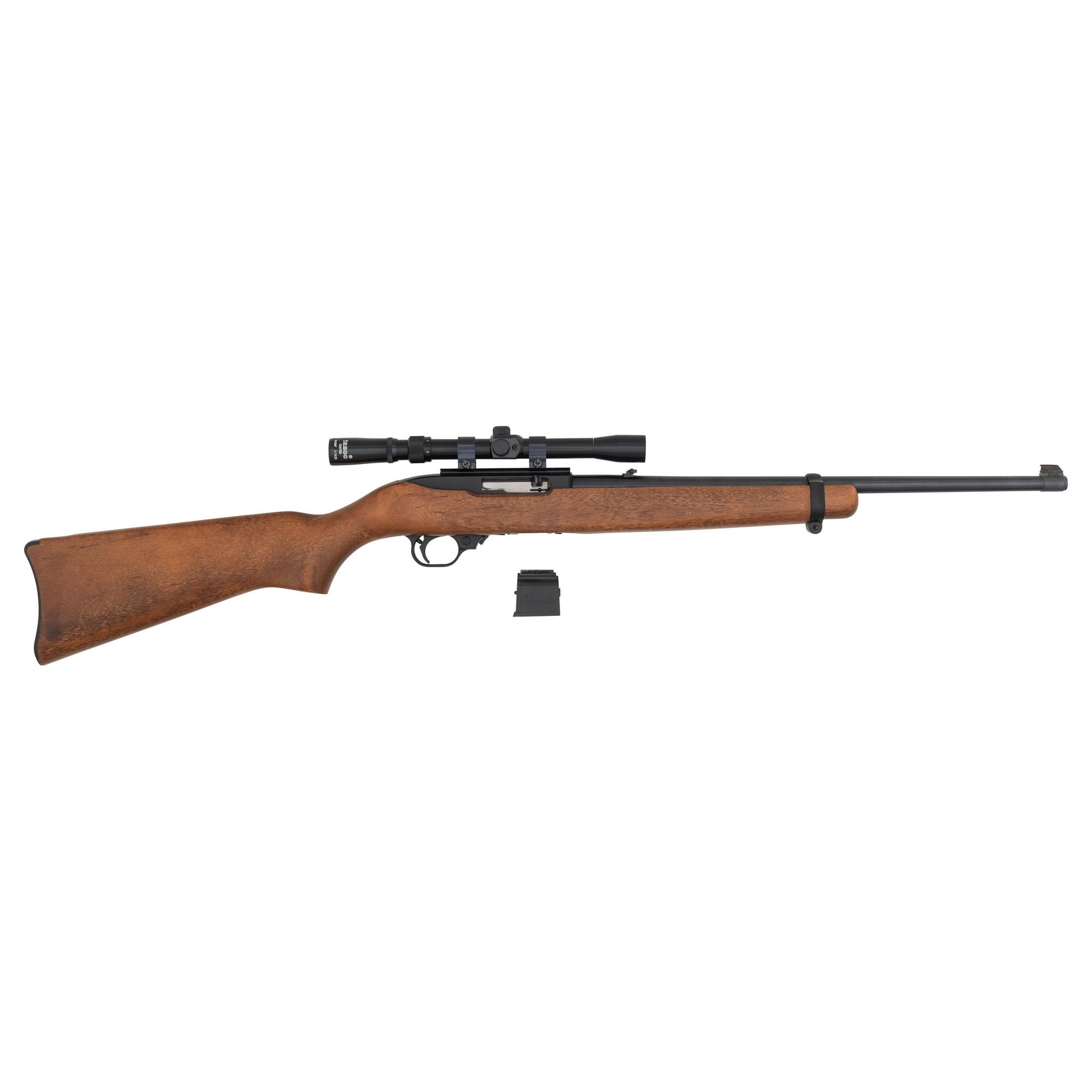 * Ruger 10/22 with Two Magazines and Tasco Optic