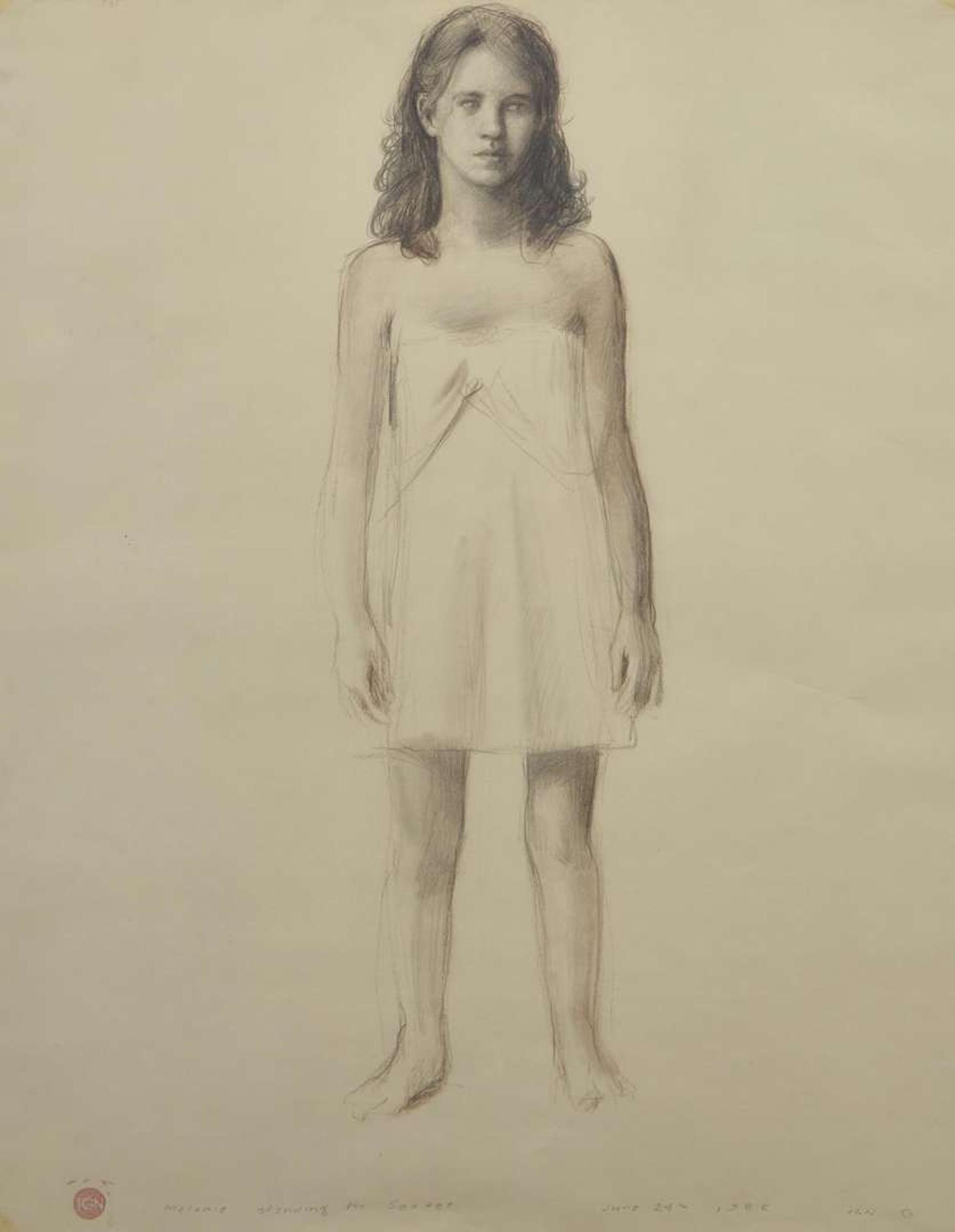 Bo Bartlett (American, b. 1955), Melonie Standing for Sextet