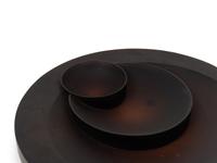 A Daum Twins Series Pâte de Verre Coupe