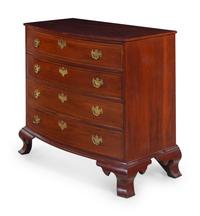 A Chippendale Cherry and Mahogany Chest of Drawers