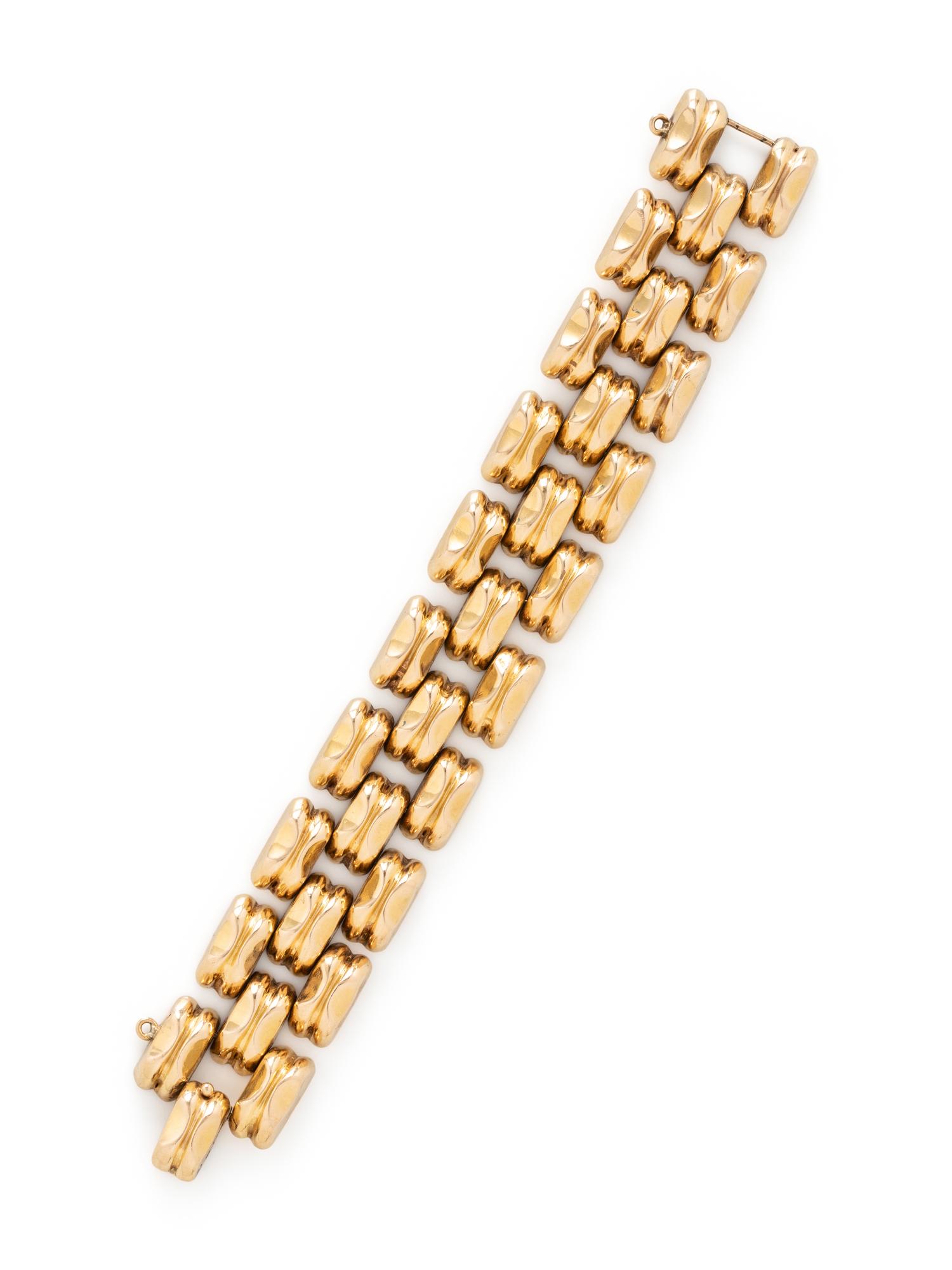 YELLOW GOLD BRACELET